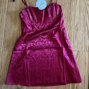 Red flow dress from princess Polly